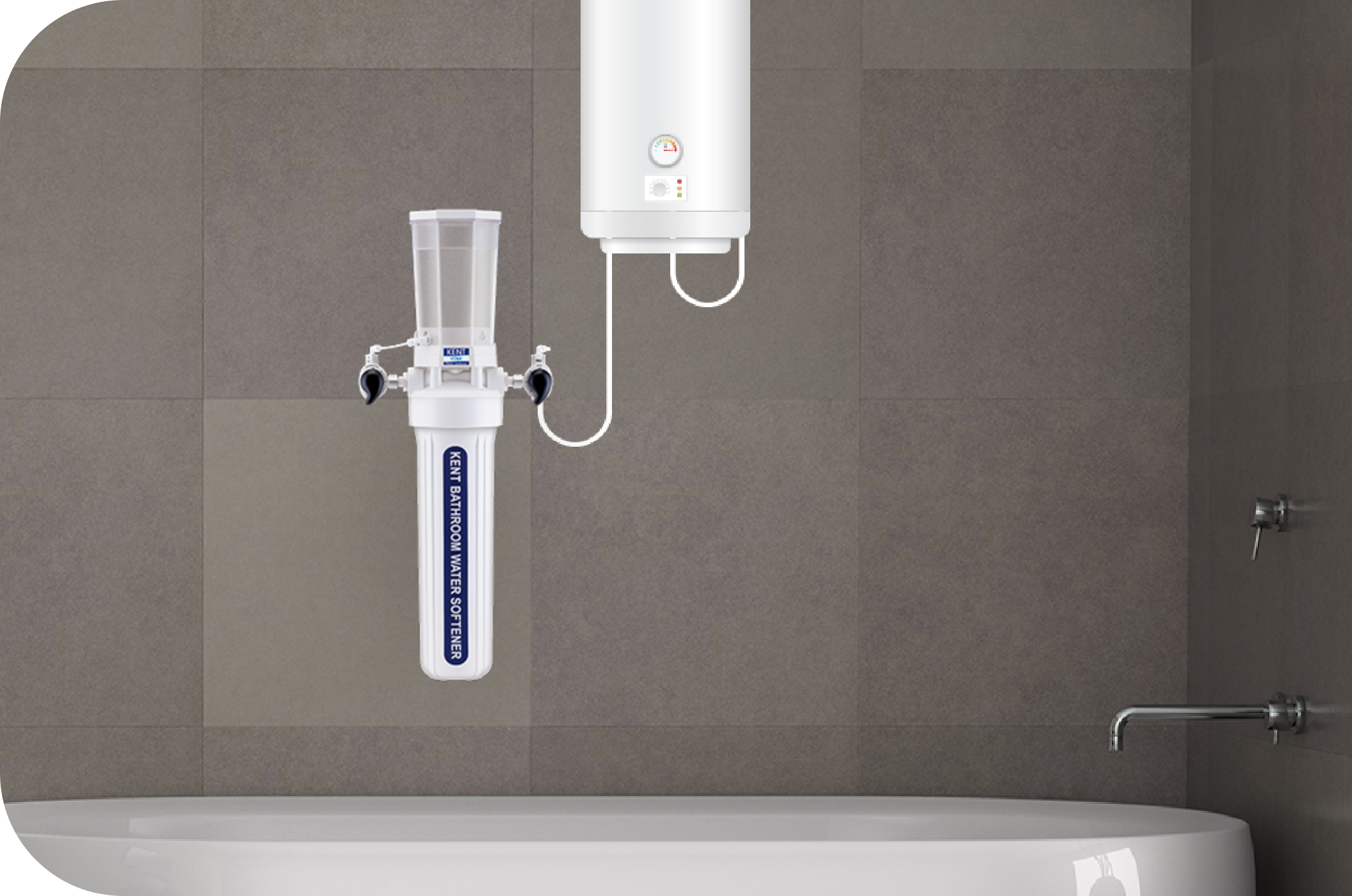 KENT Bathroom Water Softener