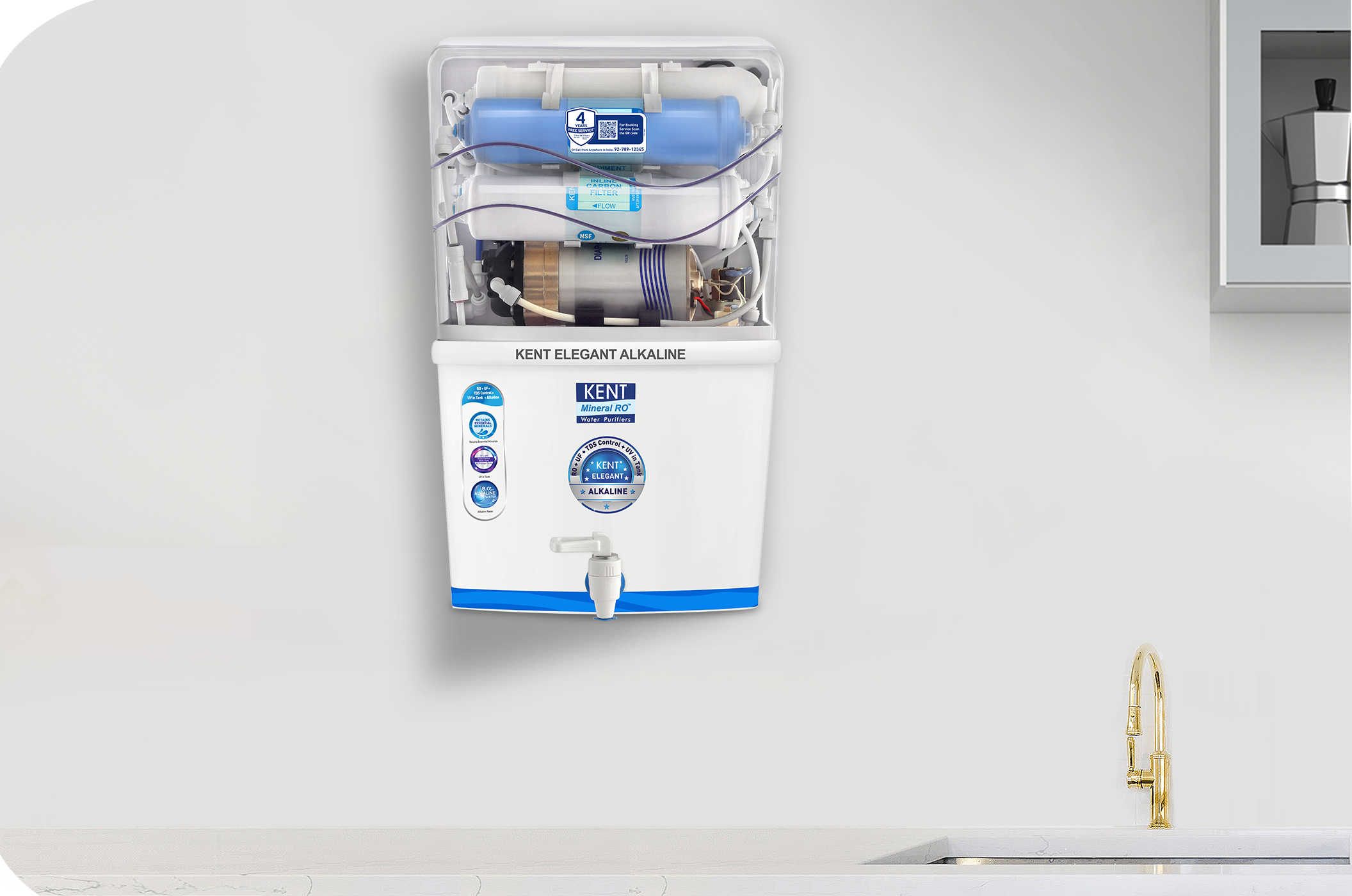 KENT Elegant Alkaline RO Water Purifier